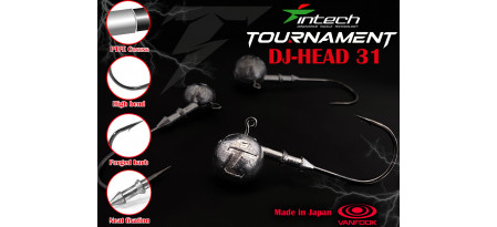 Новинка в серії Tournament джиг-голівка Intech Tournament DJ-Head 31